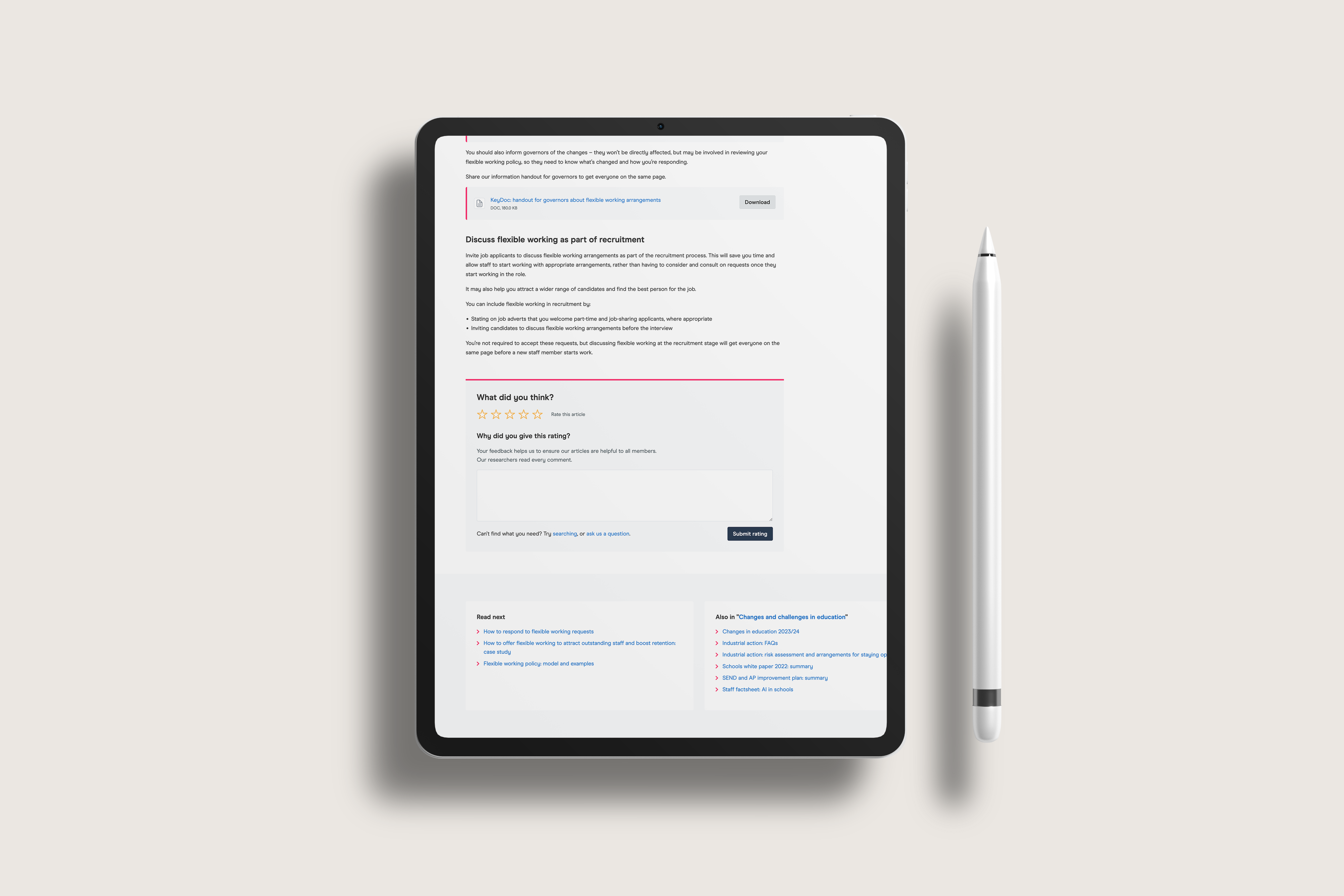 Feedback module